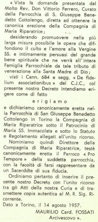 consenso Cardinal Fossati